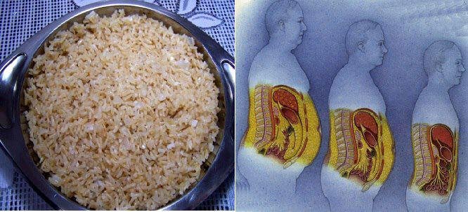 Info: El arroz integral reduce la grasa abdominal!