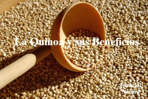 Info: La Quinoa y sus Beneficios