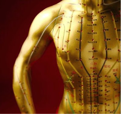 Puntos de acupuntura verificadas con Nueva Tecnología
